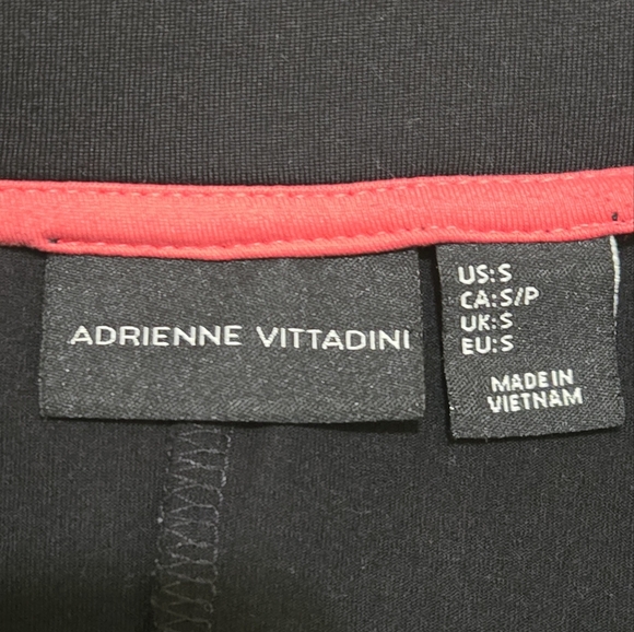 ADRIENNE VITTADINI Black Pleated Skater Style Flared A-line Skirt Size Small - Picture 6 of 7